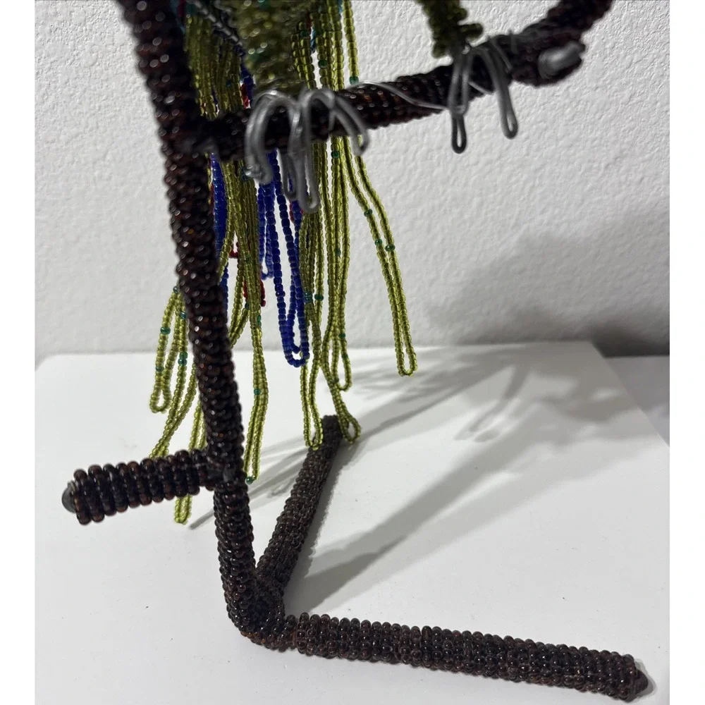 Hand Crafted South Africa Seed Beaded Wired 13